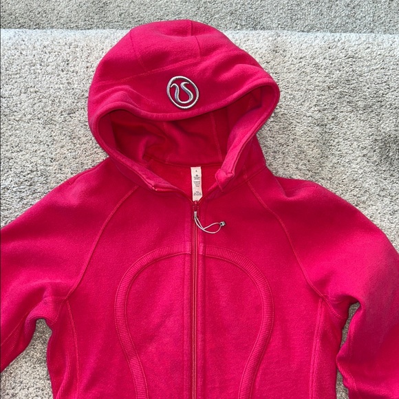 Lululemon Pink Hooded Zip-Up Jacket - Picture 2 of 7